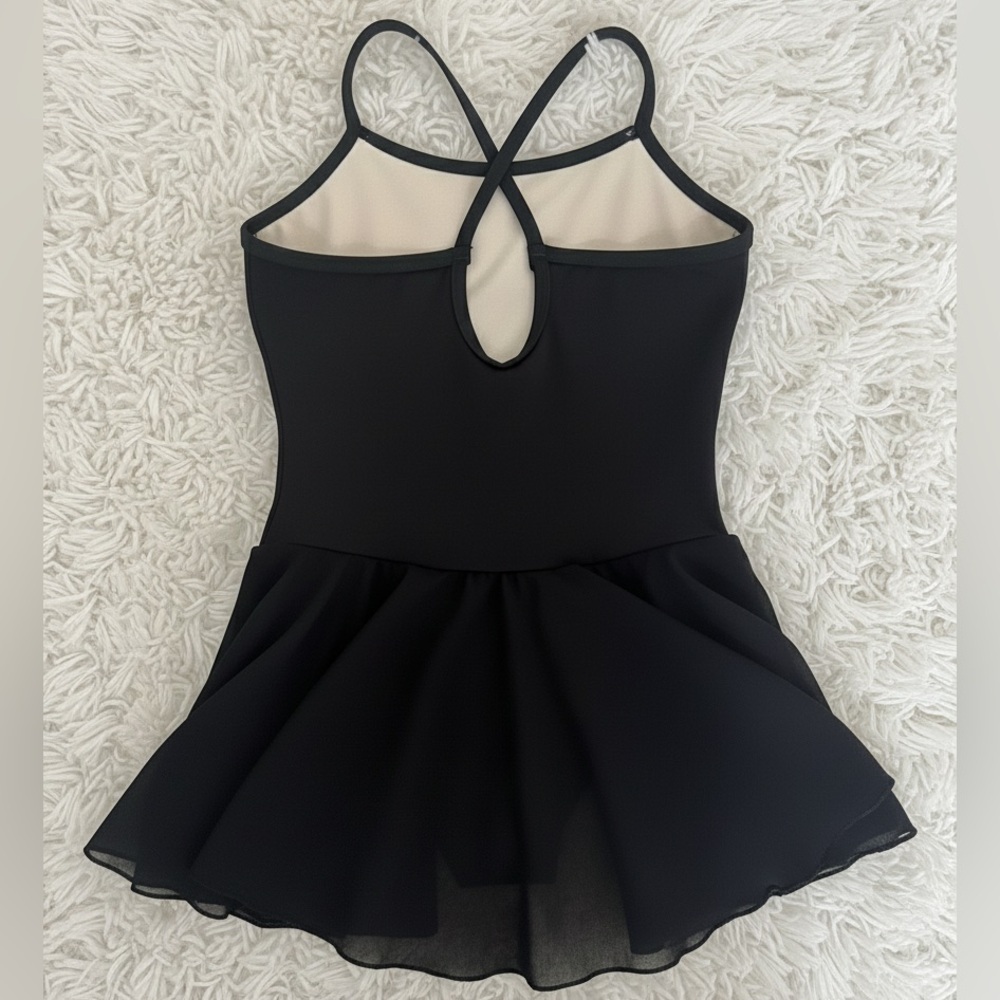 Girls ballet dance leotard with extra tulle sparkle skirt 5T - Picture 2 of 3